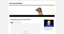 Desktop Screenshot of diminishedreality.com